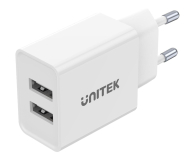 UNITEK Ładowarka sieciowa 2x USB (12W) P1113A-EU - 1107922 - zdjęcie 1